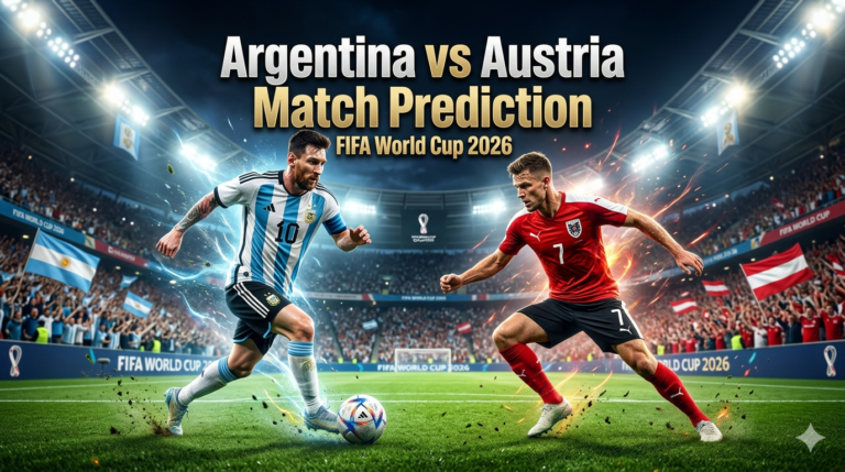 Argentina vs Austria Match Prediction | FIFA World Cup 2026