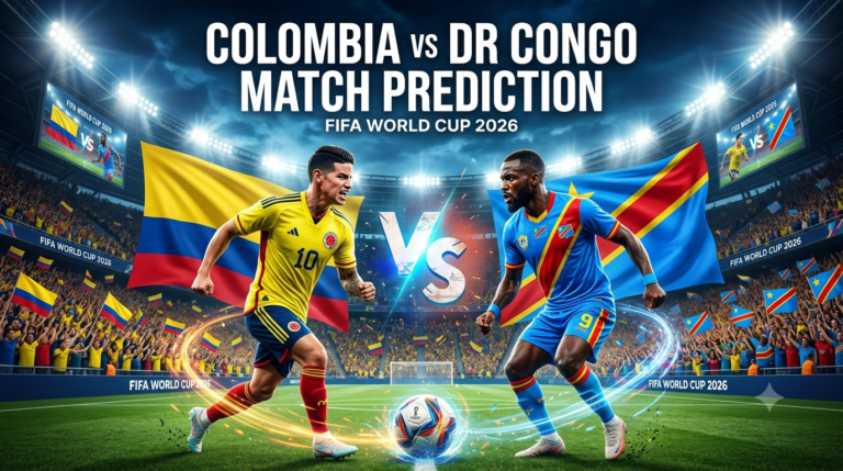 Colombia vs. DR Congo Match Prediction | FIFA World Cup 2026