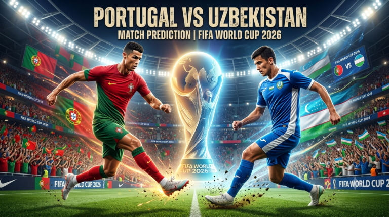 Portugal vs Uzbekistan Match Prediction: FIFA World Cup 2026