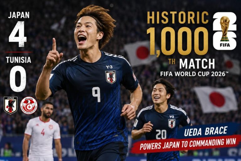 Japan vs Tunisia