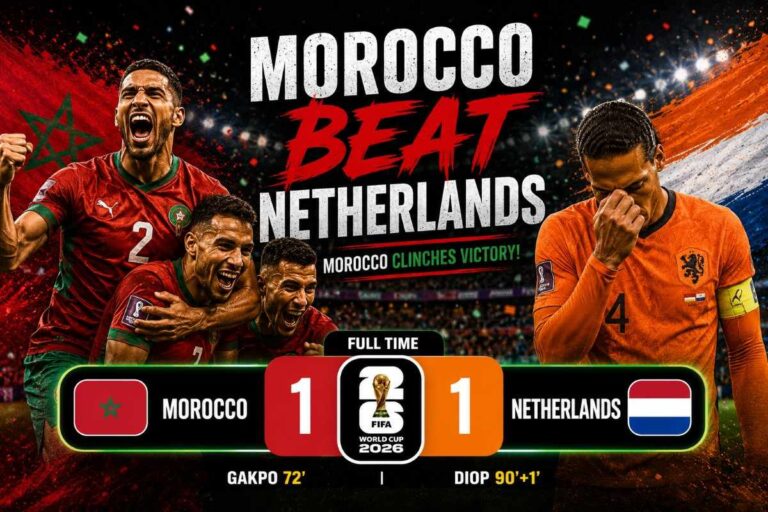 Morocco-vs-Netherlands FIFA 2026