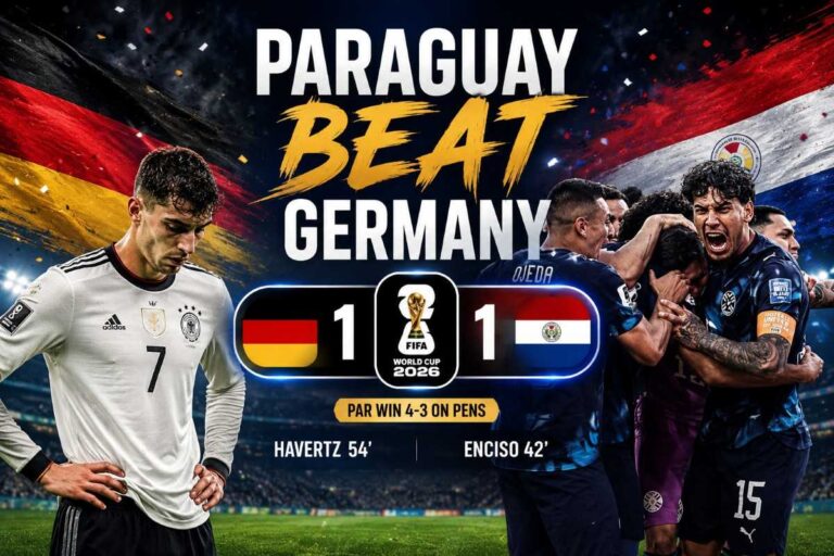 Paraguay-Beat-Germany
