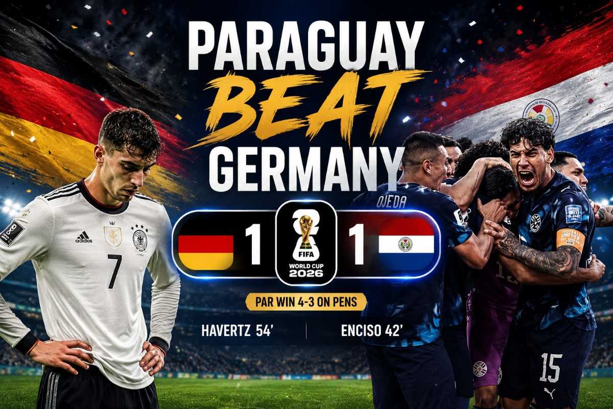 Paraguay-Beat-Germany