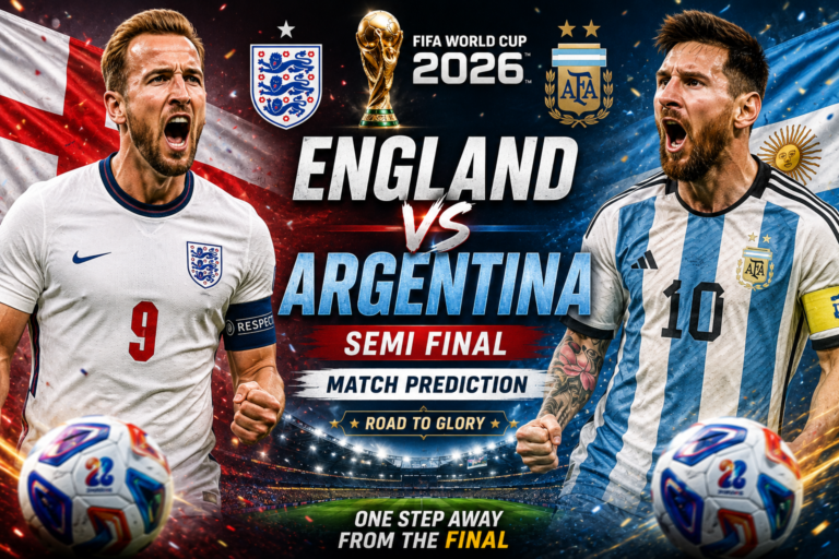 England vs Argentina