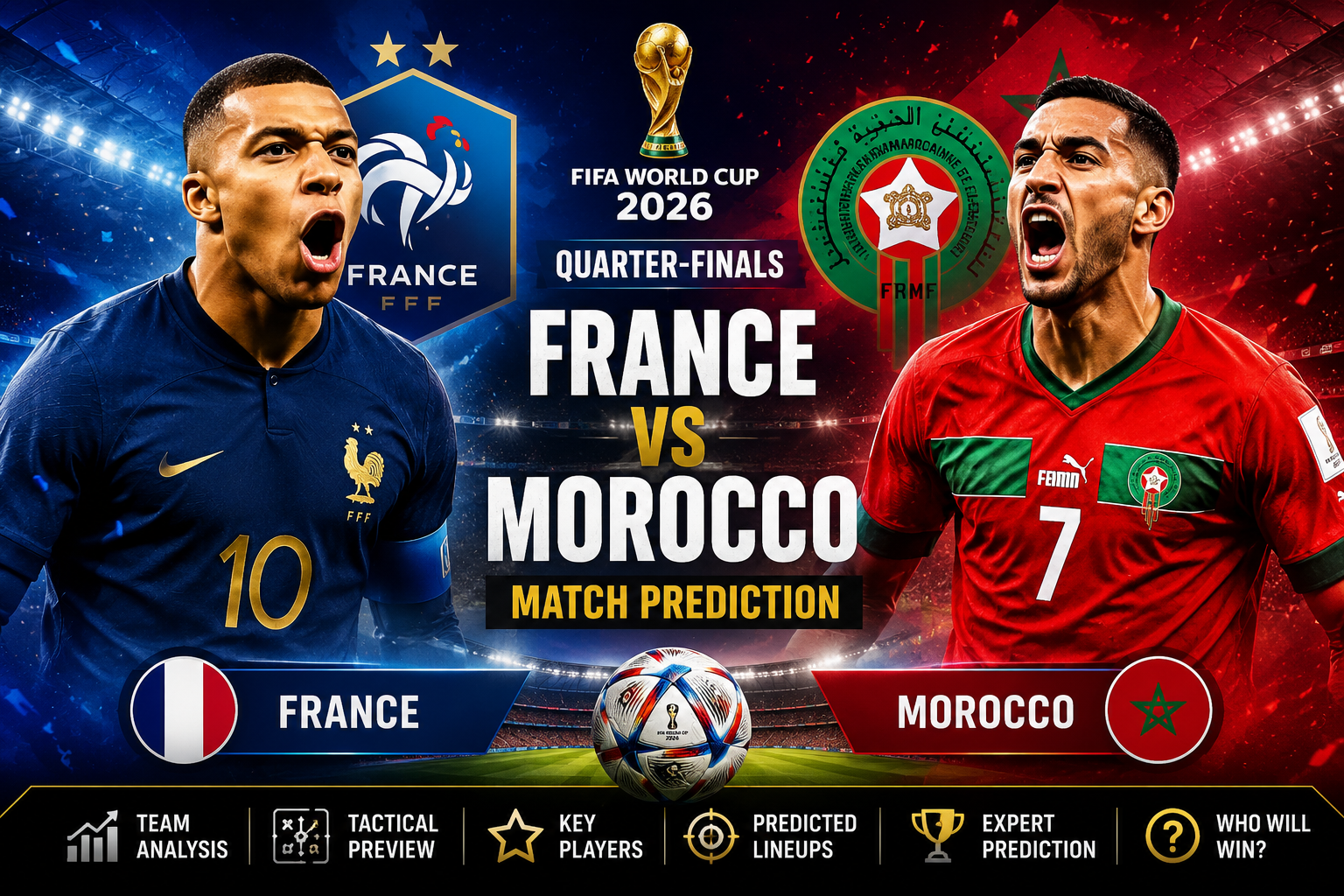 France vs Morocco